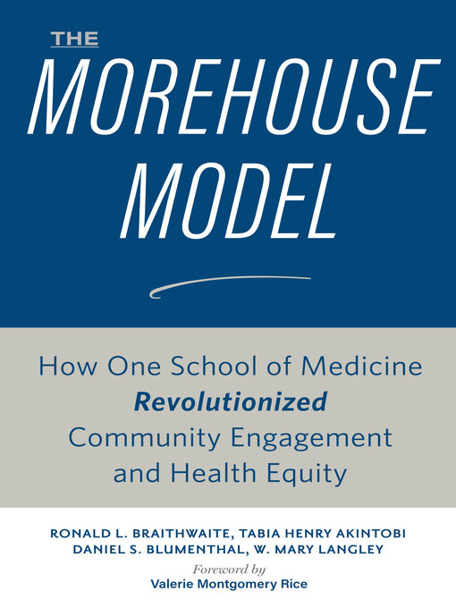 Title details for The Morehouse Model by Ronald L. Braithwaite - Available